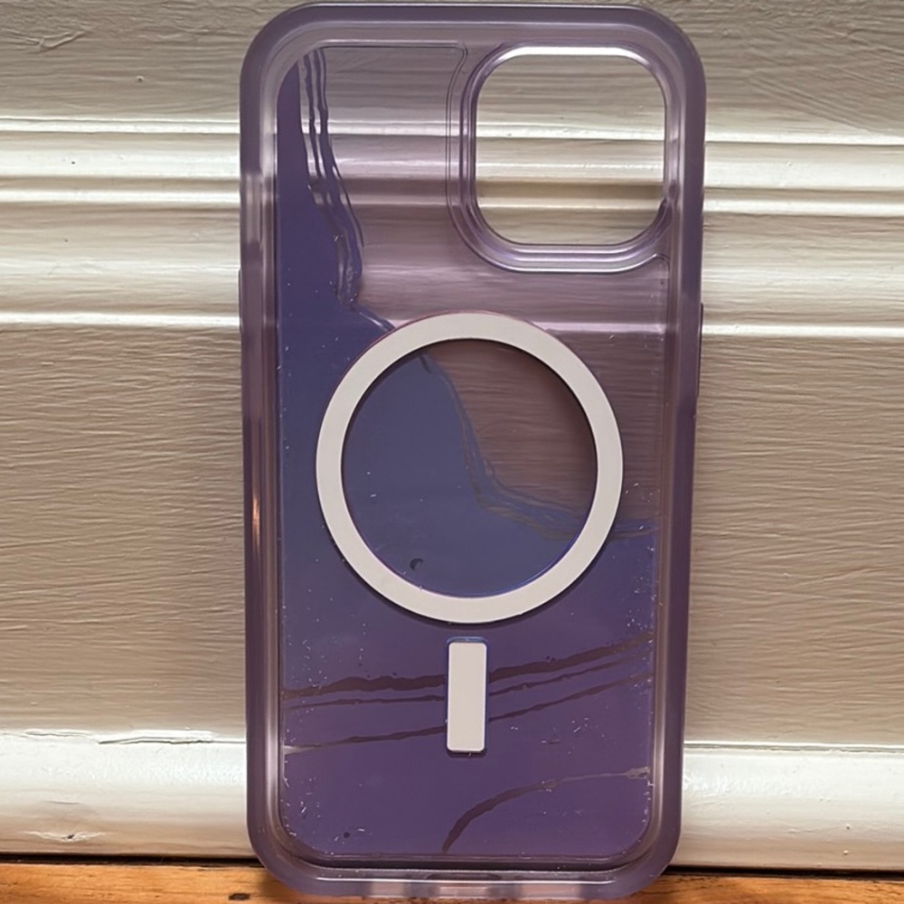 Purple Phone Case with MagSafe Compatibility